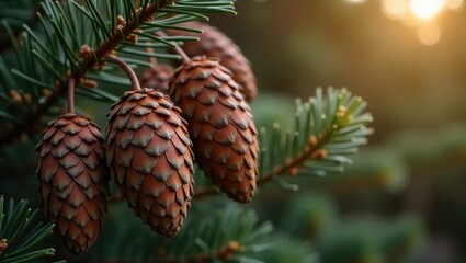 pine cones