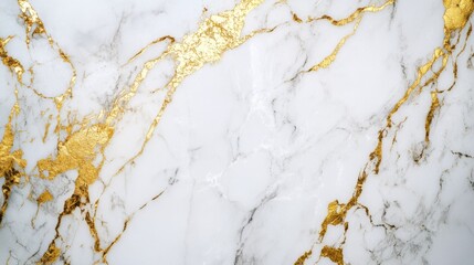 Creating elegant interiors with rich marble texture and gold veins for luxurious spaces