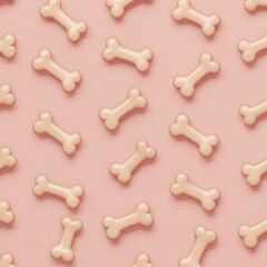 Blush Bone Bonanza: A Sweet 3D Render