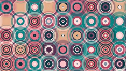circle motif, circle pattern, symmetrical, circle lines, wall wallpaper, HD
