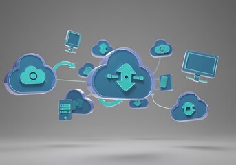 Glass Cloud Network: Data Transfer & Storage