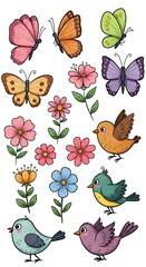 Whimsical Garden Friends