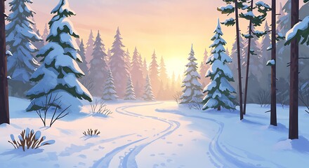 Winter's Golden Path