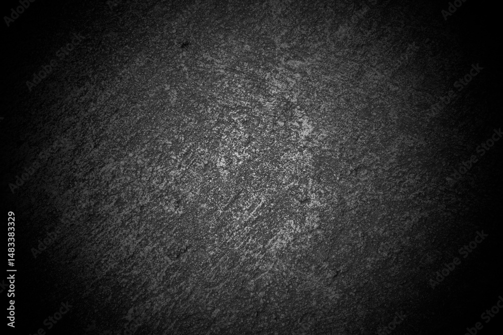 Poster old wall texture smeared engine oil cement dark black gray background abstract grey color design are