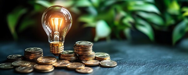 Bright Idea Finance, Growth, Green Background