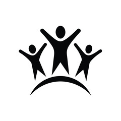 Teamwork Success Celebration Unity, Achievement, and Victory