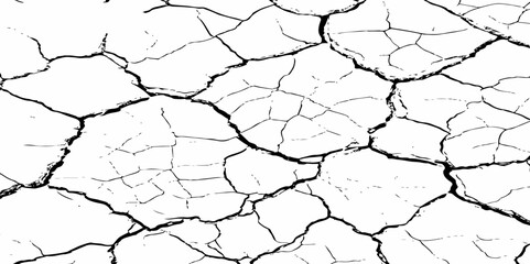  Monochrome abstract texture. Black and white pattern. Background of cracks, scuffs, chips.
