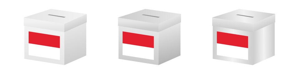 Election in Indonesia. Election Concept. Vector Illustration.