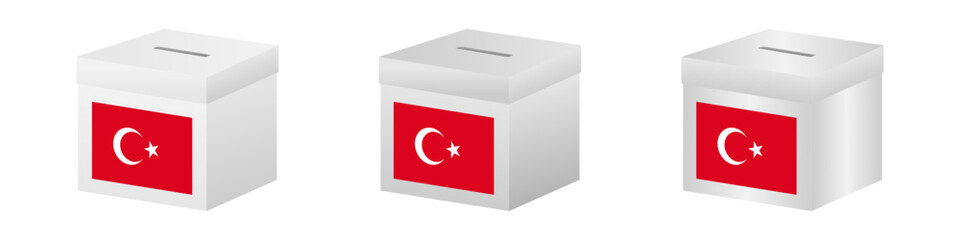 Election in the Turkey. Election Concept. Vector Illustration.