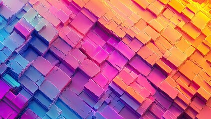 Abstract geometric blocks