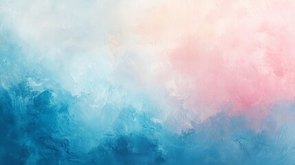 Fototapeta premium Abstract painted backdrop of soft pastel hues.