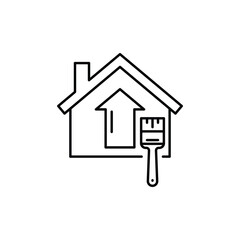 Home Upgrade Line Icon