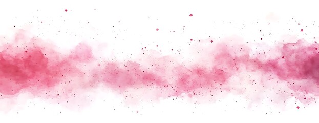Obraz premium Pink watercolor splash texture