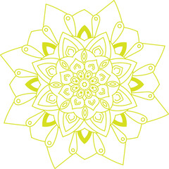 Colorful and Luxury Vector Mandala Design Eps