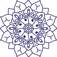 Colorful and Luxury Vector Mandala Design Eps