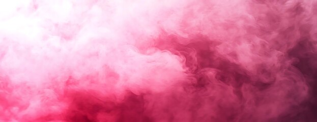 Fototapeta premium Pink smoke swirls, abstract background