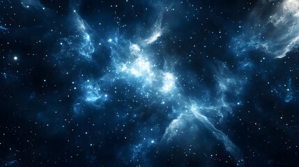 Fototapeta premium White universe view of massive star cluster such Pleiades clearly defined blue white stars and top down alignment to reveal spatial structure and luminosity cut out on isolated transparent background