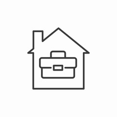 home work office icon sign vector