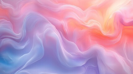 Obraz premium Abstract Flowing Fabric