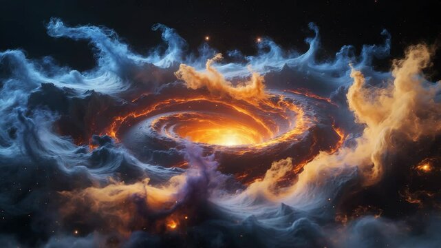 In the constellation Cepheus, The Devil Nebula is an emission nebula about 3,000 light years distant, formed by a star with luminosity roughly 100000 times solar.