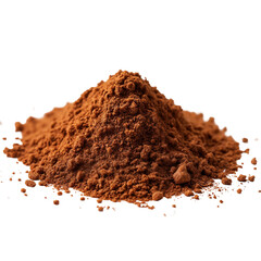 A pile of cocoa powder