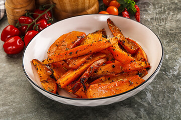 Baked batat with with spices