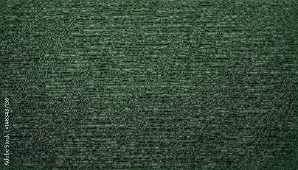 Poster  textured green fabric background for branding, web design, and print media with subtle diagonal pattern