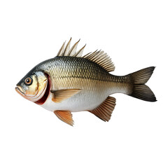 Fototapeta premium A fish that is on a white surface