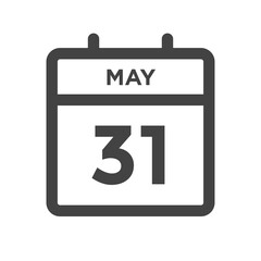 May 31 Calendar Day or Calender Date for Deadline - Appointment