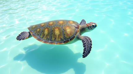 Fototapeta premium Turtle Facts, Types & Habitat – Discover the Life of Turtles