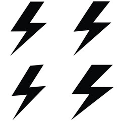 A yellow and green 3D set features arrow icons and lightning bolt symbols for web design