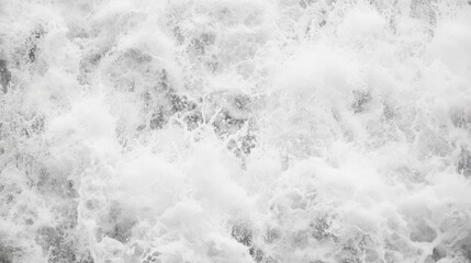 Turbulent Water: A Monochrome Study of Whitewater Rapids