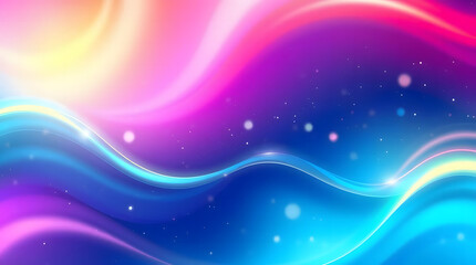 abstract blue background with waves