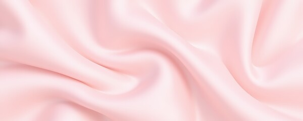 Obraz premium Undulating Pink Silk, Abstract Background