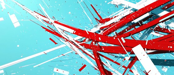 Abstract geometric forms