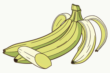 113 realistic, detailed, 4k, highly detailed, photographic, sharp focus, hyperrealistic, high resolution, natural lighting, lush, vibrant colors, green, banana, tropical, close-up, isolated, studio sh