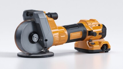 Fototapeta premium Cordless angle grinder