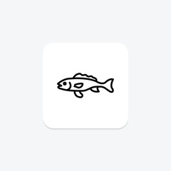 Goby, vector, pixel perfect, illustrator file