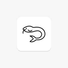 Hagfish, vector, pixel perfect, illustrator file