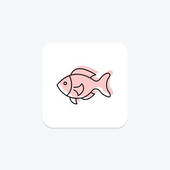Anthias, vector, pixel perfect, illustrator file