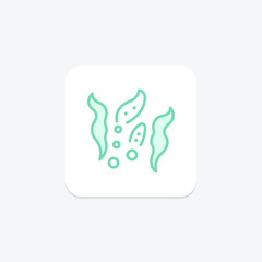 Algae, vector, pixel perfect, illustrator file