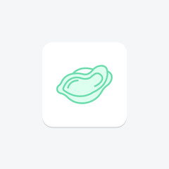 Oyster, vector, pixel perfect, illustrator file