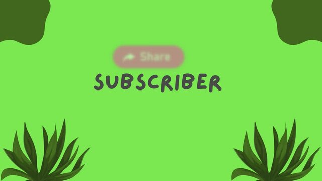 Subscribe, Like, Share aur Comment ke Animated Buttons &ndash; Green Screen Video .generated with Ai