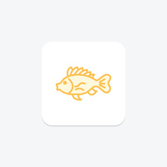 Scorpionfish, vector, pixel perfect, illustrator file
