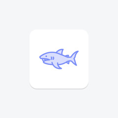 Megamouth Shark, vector, pixel perfect, illustrator file
