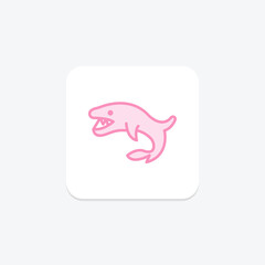 Cookiecutter Shark, vector, pixel perfect, illustrator file