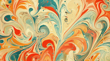 Abstract swirling paint texture background design