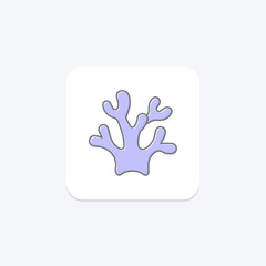 Coral, vector, pixel perfect, illustrator file