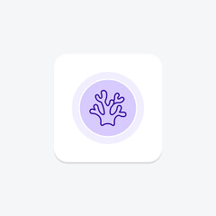 Coral, vector, pixel perfect, illustrator file