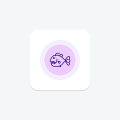 Anglerfish, vector, pixel perfect, illustrator file